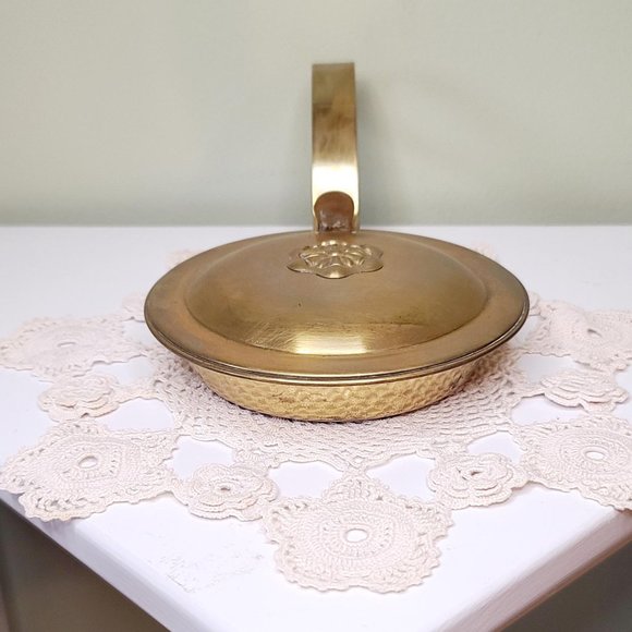 Vintage Brass Silent Butler - Picture 2 of 7